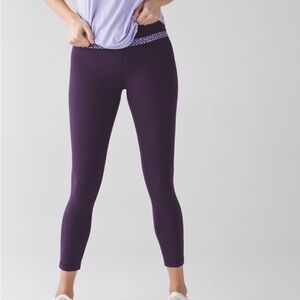 Lululemon Original Align Pant - Size 2 - Deep Purple High Rise Yoga Leggings
